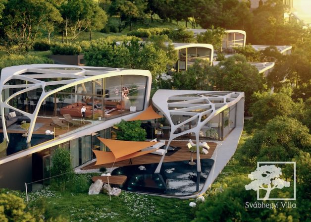 Költő-Kert-alumínium-keret-nélküli-tolóajtó-rendszer-Schüco-77-PD-HI-render-Budapest-minimal-house-2