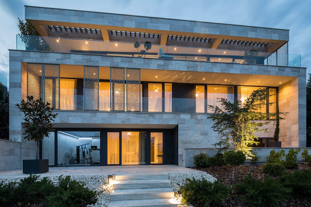 aluminium bejárati ajtó