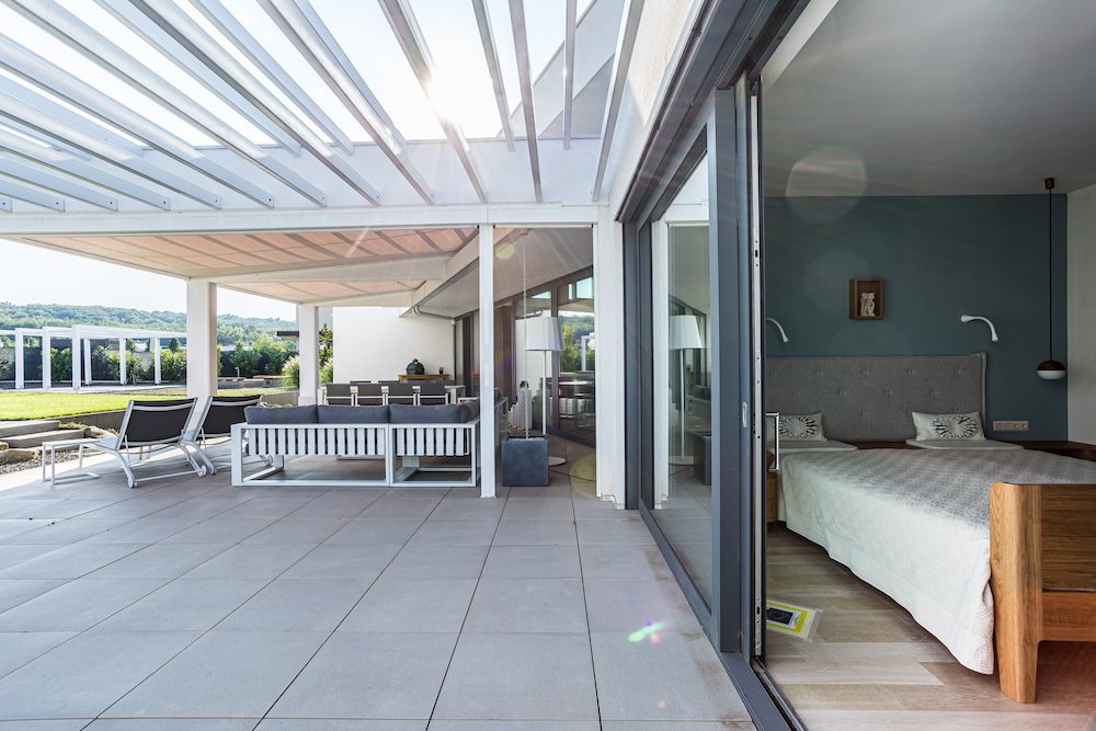 aluminium bejárati ajtó